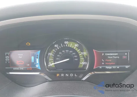 2018 Lincoln Mkz Hybrid Reserve z USA, uszkodzony, nr VIN 3LN6L5MUXJR619763